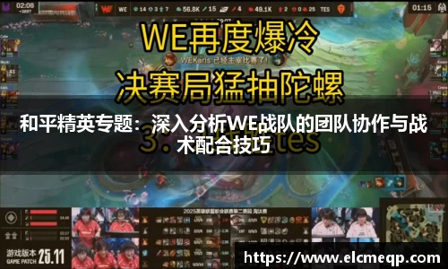 和平精英专题：深入分析WE战队的团队协作与战术配合技巧